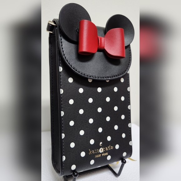 KATE SPADE & DISNEY Minnie Mouse Phone CrossbodyBag NWT K4830